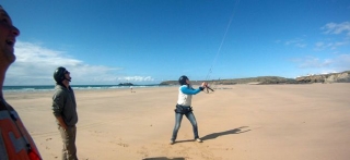 Aprendendo a controlar o Kite 